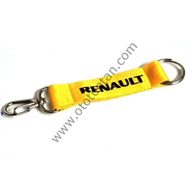 Kumaş Renault Anahtarlık