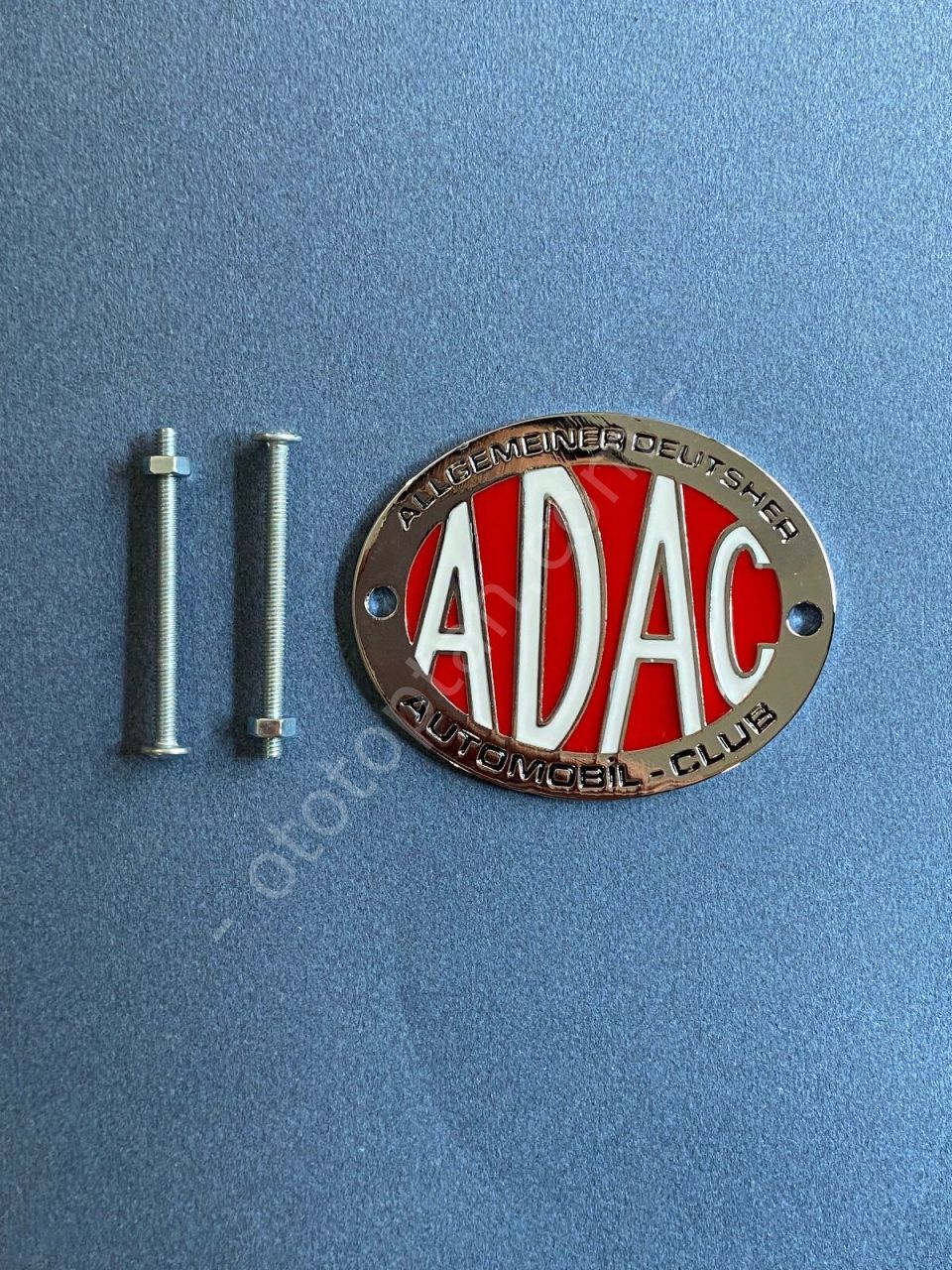 ADAC Vidalı Metal Oval Arma
