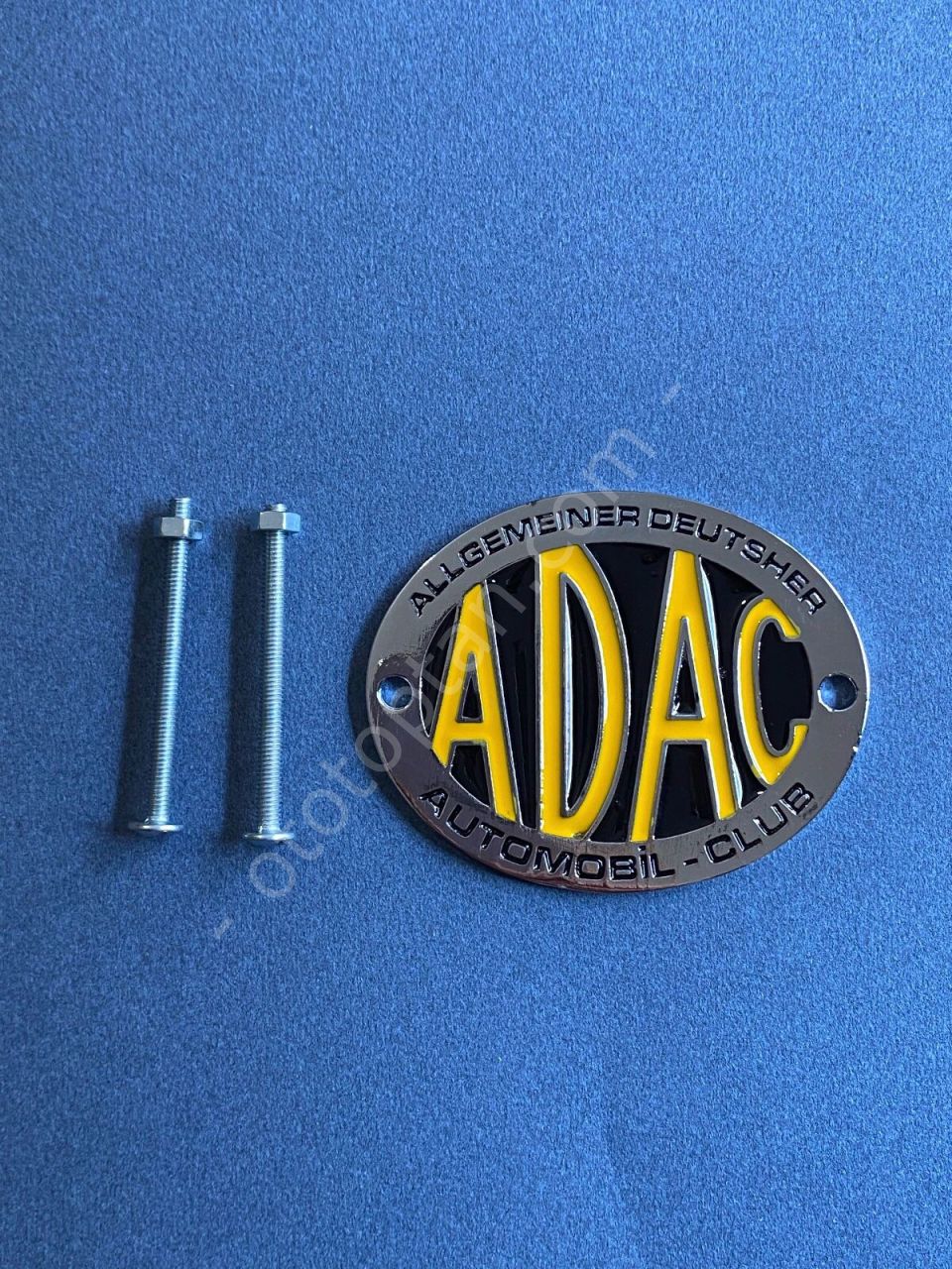 ADAC Vidalı Metal Oval Arma