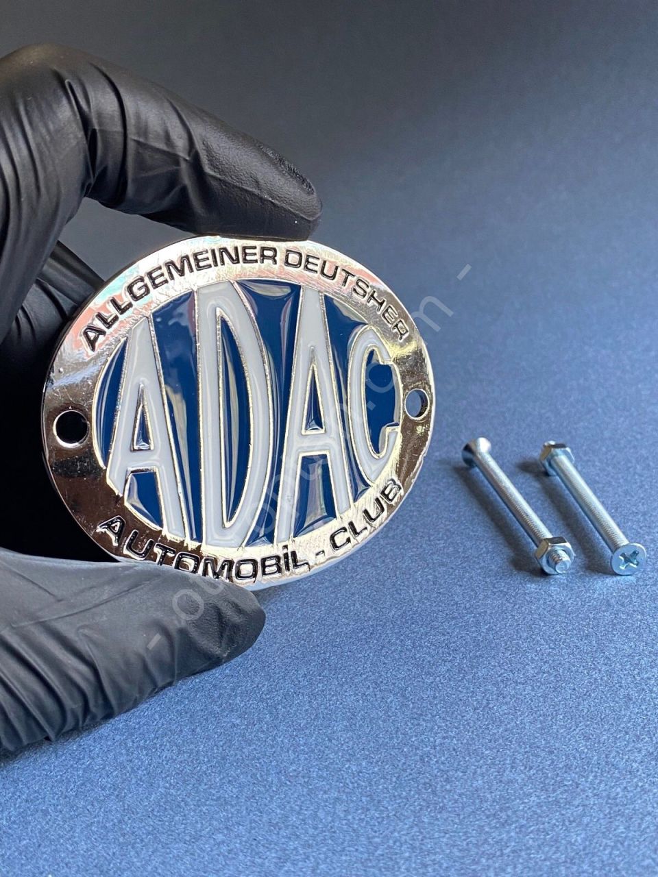 ADAC Vidalı Metal Oval Arma