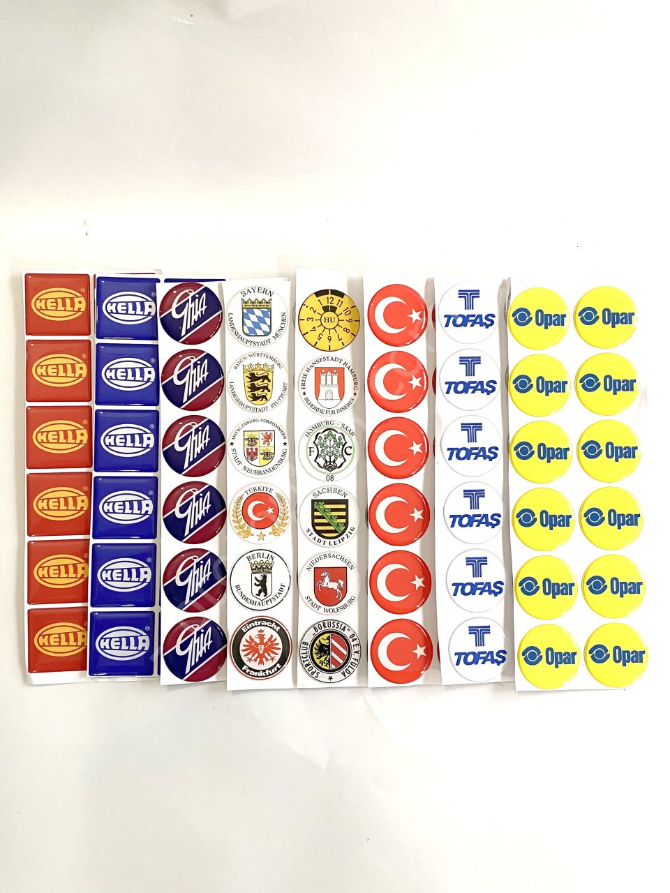 Toptan Damla Plaka Pulları