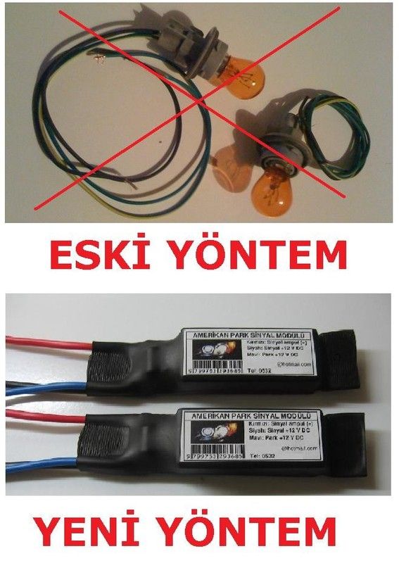Amerikan Park Modülü Güçlü Işık