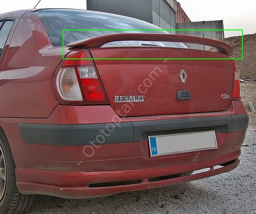 Renault Clio 2 Sedan Spoiler