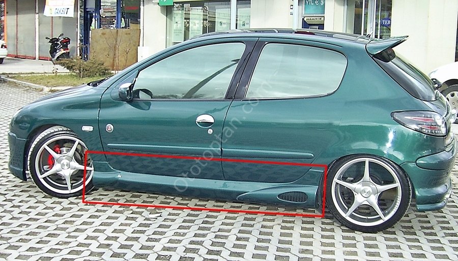 Peugeot 206 Marşpiyel Takımı Model 2