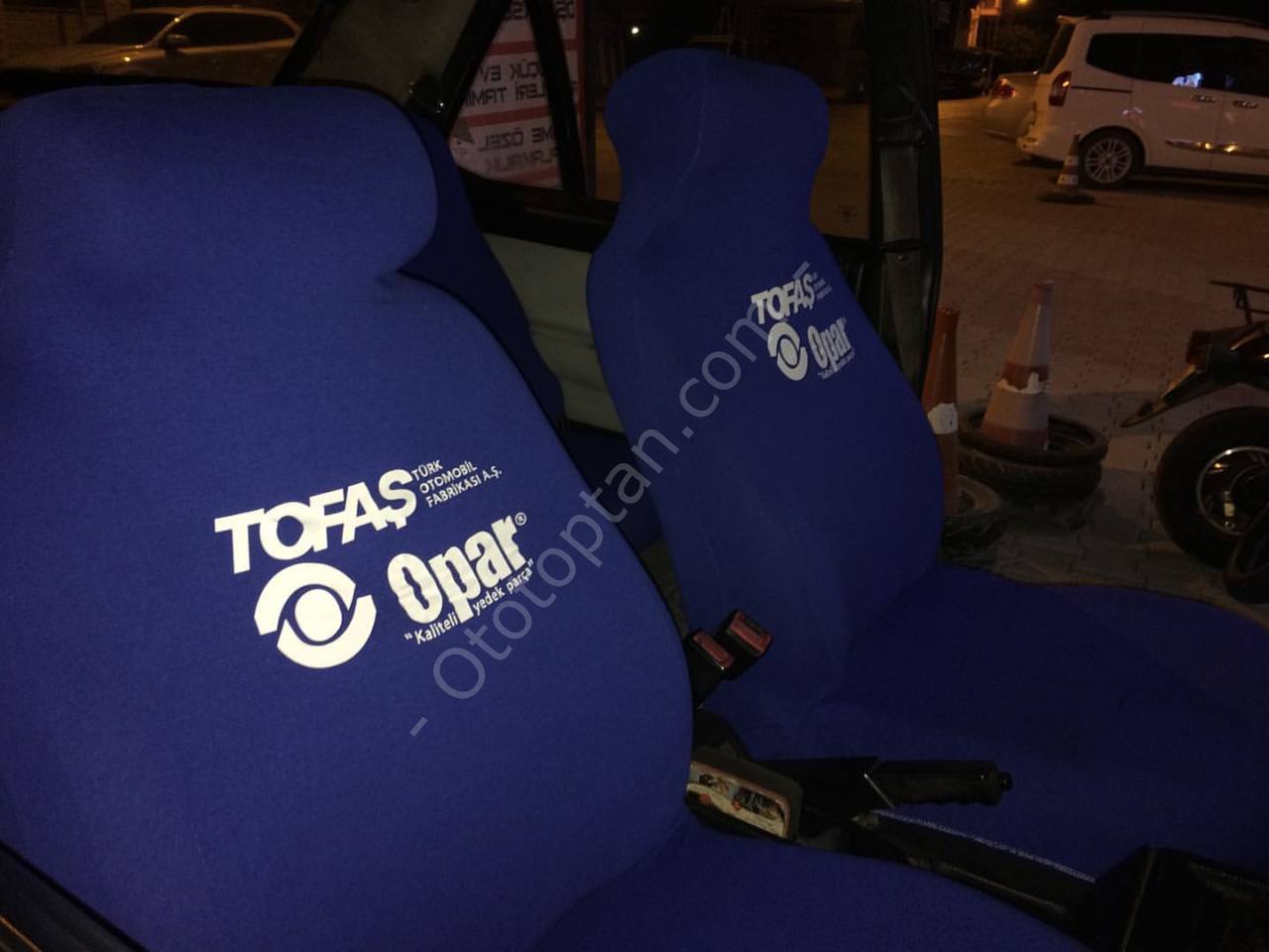 Tofaş Beyaz Opar Servis Kılıfı