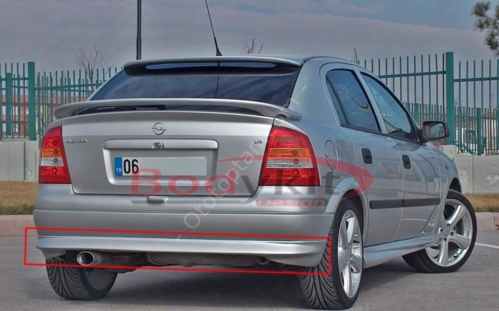 Opel Astra G HB Arka Tampon Eki