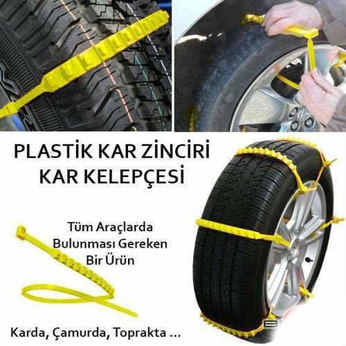 Tak Çıkar Lastik Çırt Kelepçesi 10 lu Paket