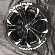 Yokohoma Lastik Yazısı 4 Adet + Yapıştırma