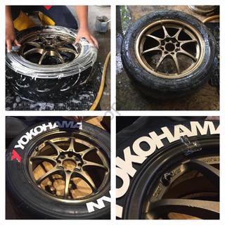 Proxes Lastik Yazısı 4 Adet + Yapıştırma