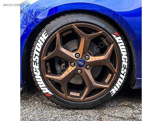 Proxes Lastik Yazısı 4 Adet + Yapıştırma