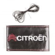 Nakışlı Citroen Siyah Dikmeli Direksiyon Kılıfı
