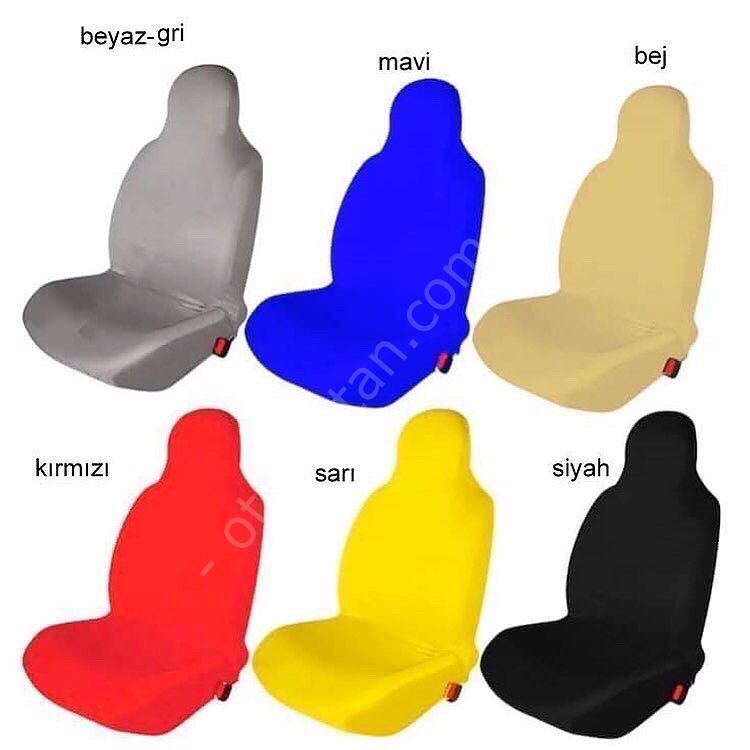 Düz Renk Servis Kılıfı, Renk Renk