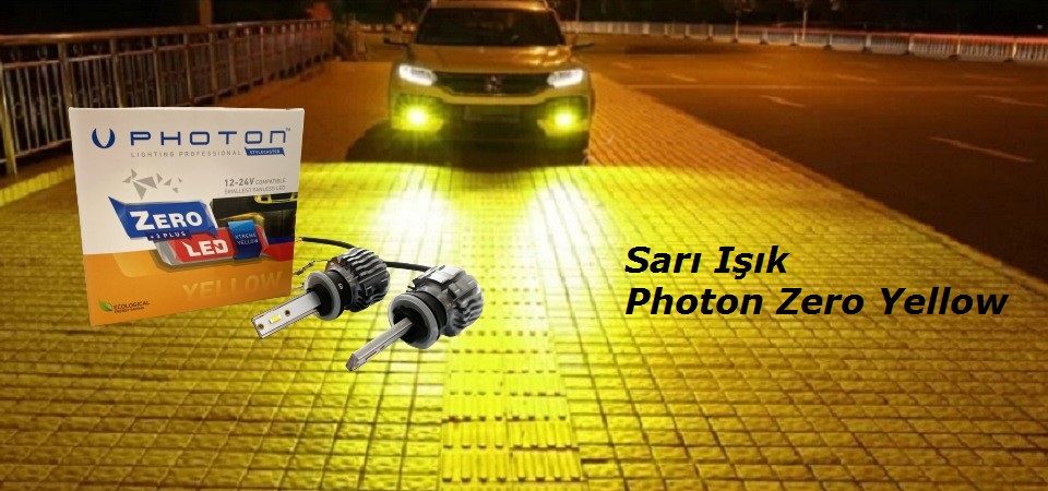 Photon H3 Limon Sarı Led Zenon