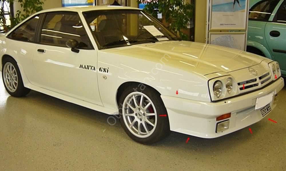 Opel Manta Ön Tampon