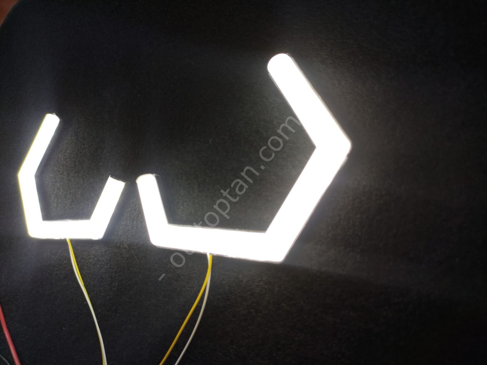 Yeni Nesil J Tipi Beyaz Angel Halka 2'li 140mm