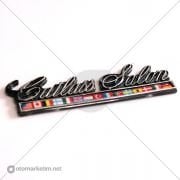 Cutlas Salon Döküm Logo (Ülke Bayraklı)