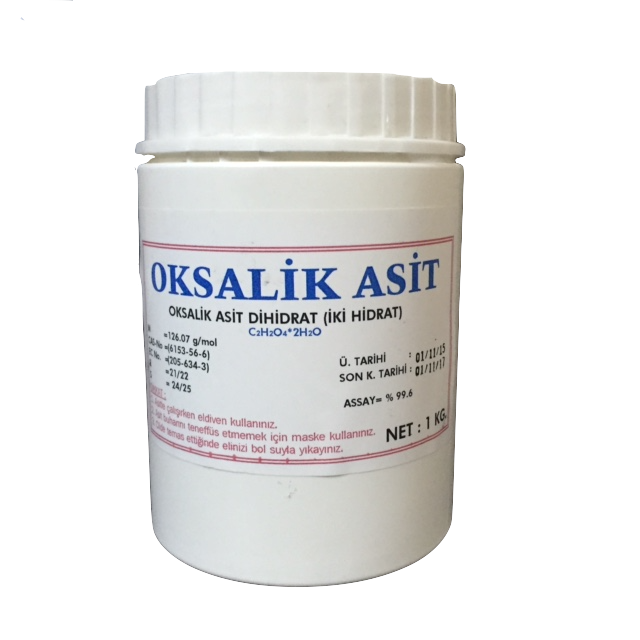 Oksalik Asit Dihidrat - 1 kg