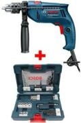 Bosch Gsb 550 Profesyonel Darbeli Matkap + X-Line 41 Parça Delme & Vidalama Seti