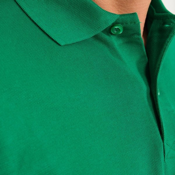Yeşil Penye Lacoste Polo Yaka İş Tişörtü
