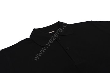 Siyah Penye Lacoste Polo Yaka İş Tişörtü