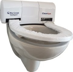 Clean Turn Sensörlü ve Butonlu -  Hijyenik Klozet Kapağı (BEYAZ)