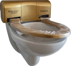 Clean Turn Sensörlü ve Butonlu - Hijyenik Klozet Kapağı (GOLD)