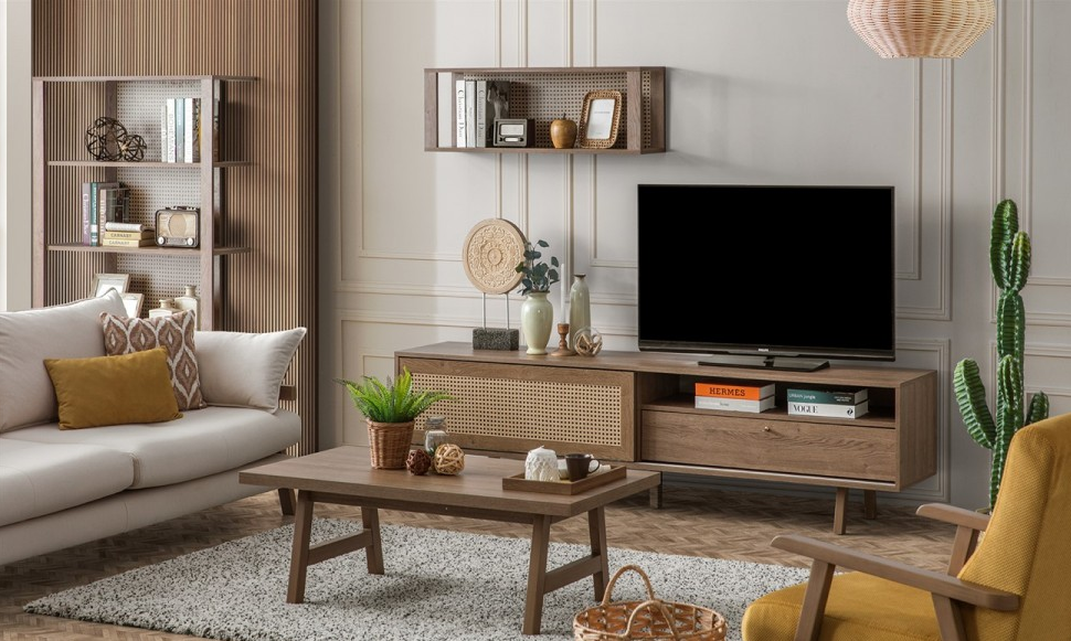 RATTAN TV ÜNİTESİ