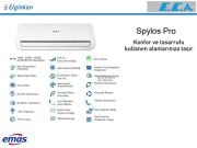 ECA Spylos Pro 18000 BTU Full İnverter A++ Duvar Tipi Klima
