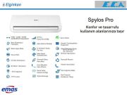 ECA Spylos Pro 15000 BTU Full İnverter A++ Duvar Tipi Klima