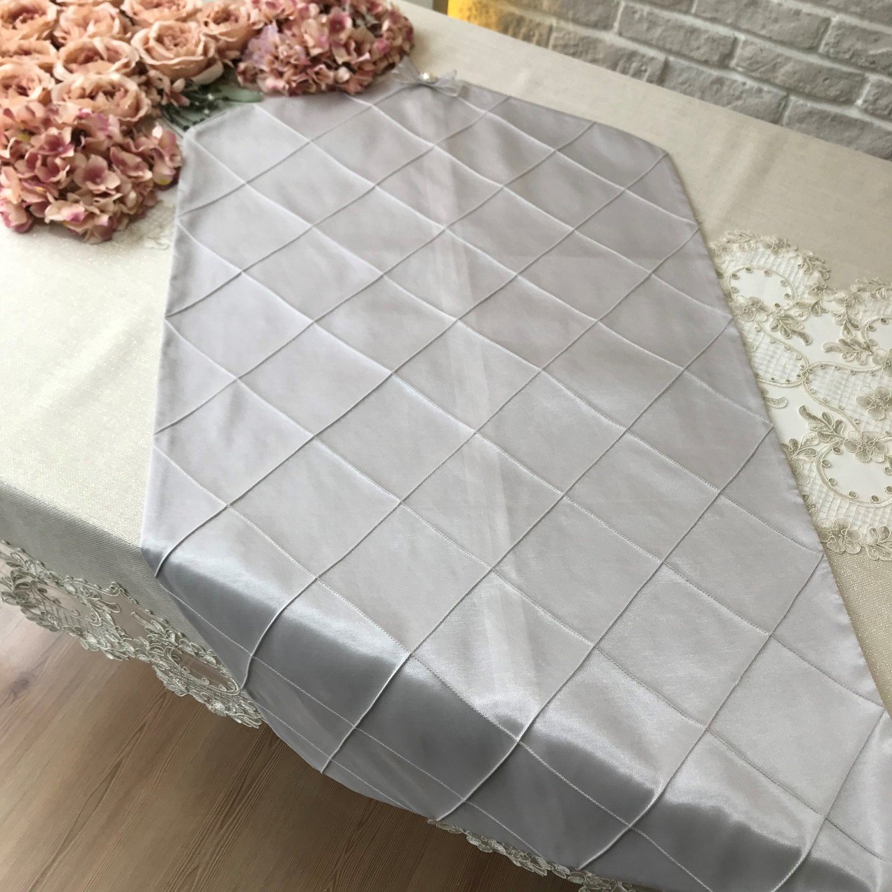 Nervürlü Elbise Kılıfı | Gri