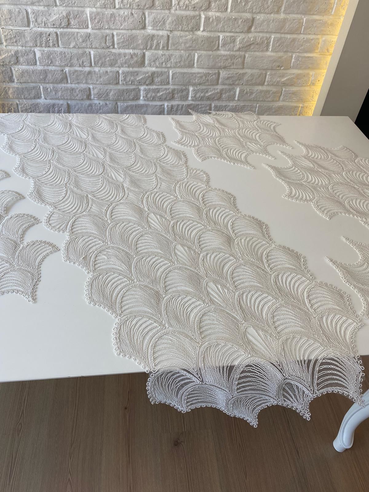 Dantel Salon Takımı | Ekru
