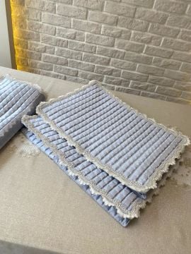 Kapitone Detaylı Hurç | Gri