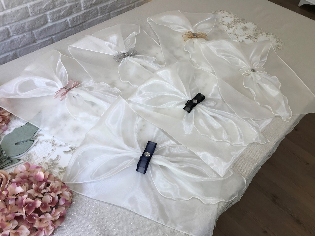 6'lı Organze Kese Takımı