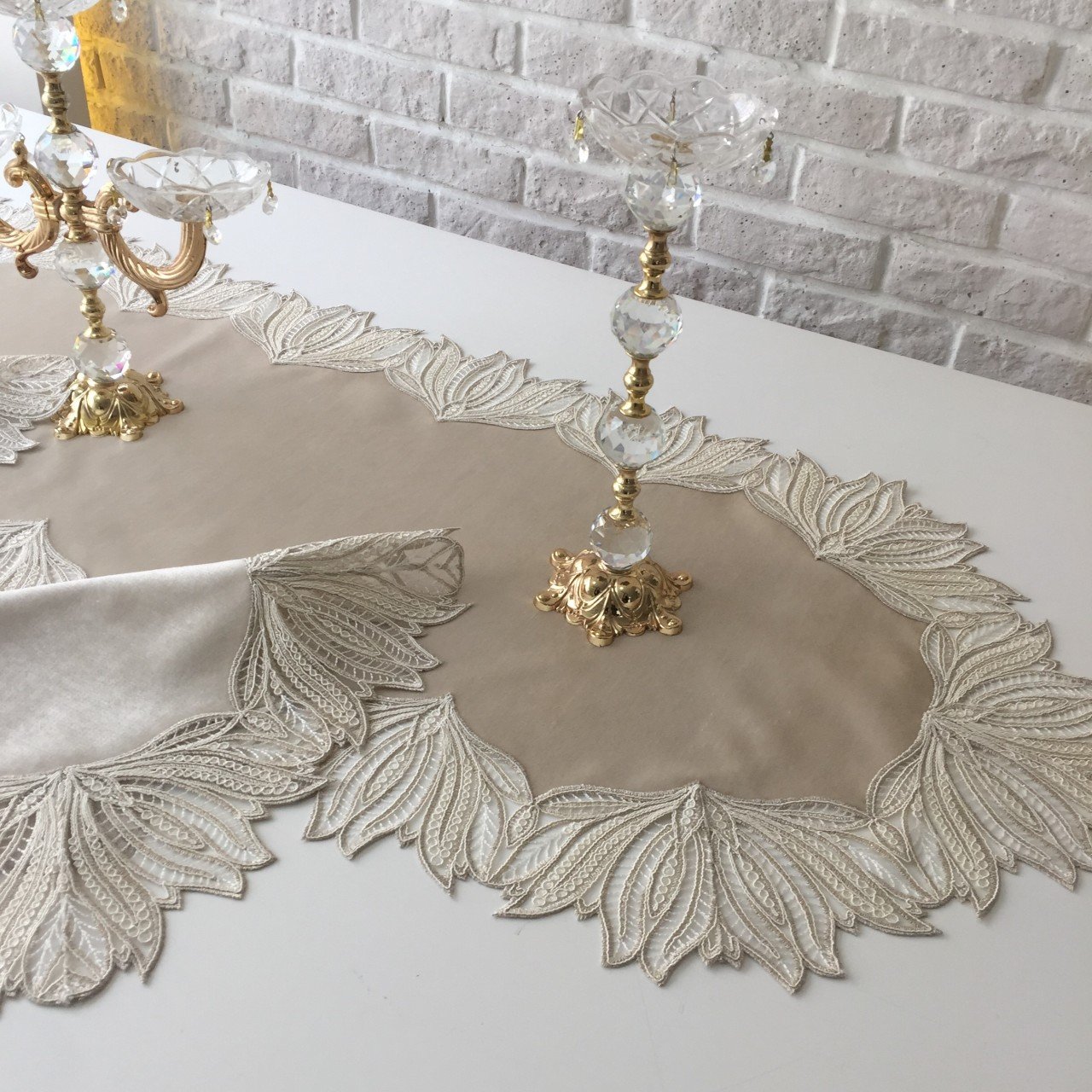 Fransız Dantelli Salon Takımı