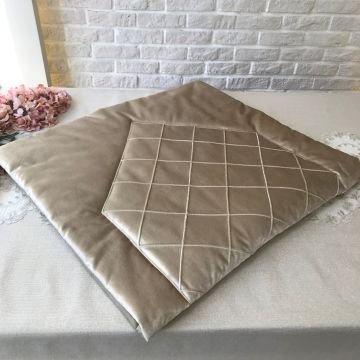 Nervürlü Seccade | Cappuccino