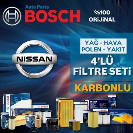 Nissan Qashqai 1.5 Dcı Bosch Filtre Bakım Seti 2014-2018