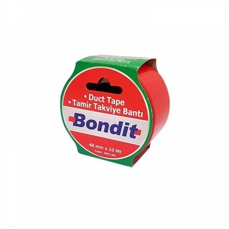 Bondit 48 Mm Tamir Takviye Bantı Kırmızı 10 Mt
