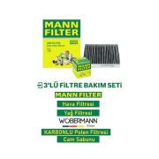 Wöbermann+mann Opel Corsa C 1.7 Dti Filtre Bakım Seti 2002-2004 3k