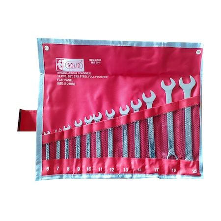 Solid 12 Parça Kombine Anahtar Seti