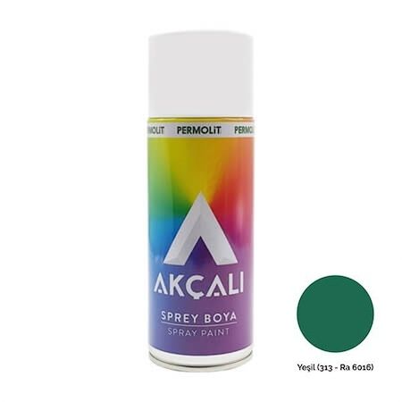 Akçalı Sprey Boya 6016  YEŞİL 400 ML