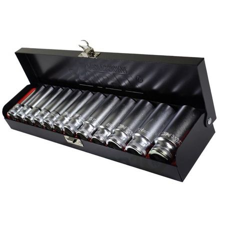 Rico 007-rc1212sd 1/2 Parça 6 Köşeli Uzun Lokma Seti Takımı