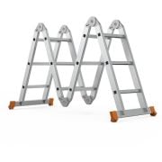 Saraylı 7612 Akrobat Merdiven 4*3 Çok Amaçlı (95x4=380 CM)