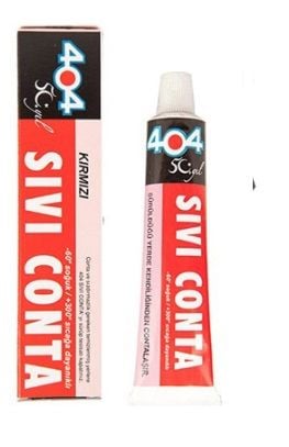 404 Sıvı Conta Kırmızı 45 Gr -60 ve +300 Dayanıklı Yüksek Isı