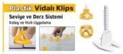 Sgs Plastik Vidalı Klips 100 Adet SGS6401  1mm