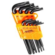 Rico 013-Rc0207 9 Parça Vakumlu Torx Uçlu Uzun Allen Alyan Anahtar Takımı