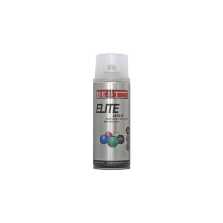 Best Elite Akrilik Sprey Boya 400 ML Mat Siyah