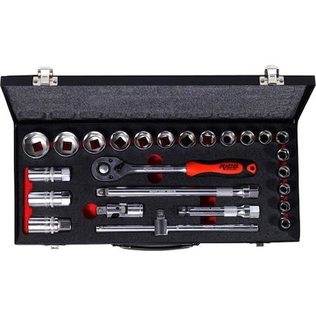Rico 006-rc1126 1/2 Lokma Seti 6 Köşe Vidalı 25 Parça
