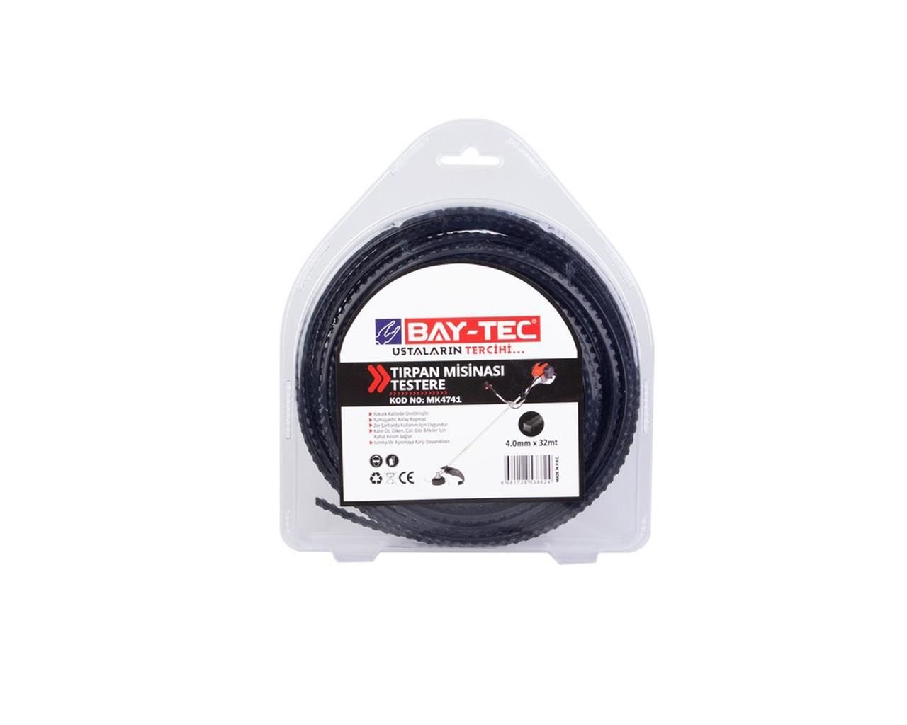 Burgulu Çift Baskı Tırpan Misinası 3.3 mm x 46 mt MK4750