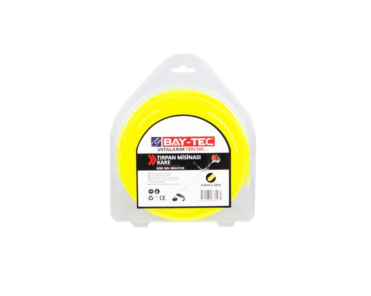Kare Tırpan Misinası 3.5 mm x 37 mt MK4732