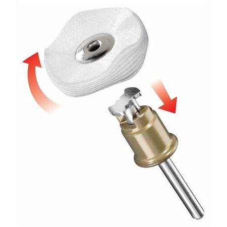Dremel 423S SpeedClic Parlatma Diski 25 MM
